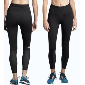 The North Face Women's Active Trail Mesh High-Rise Leggings Black Size М